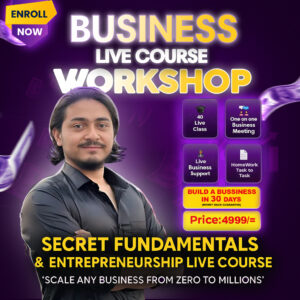Business WorkShop Live Course 7 days Income